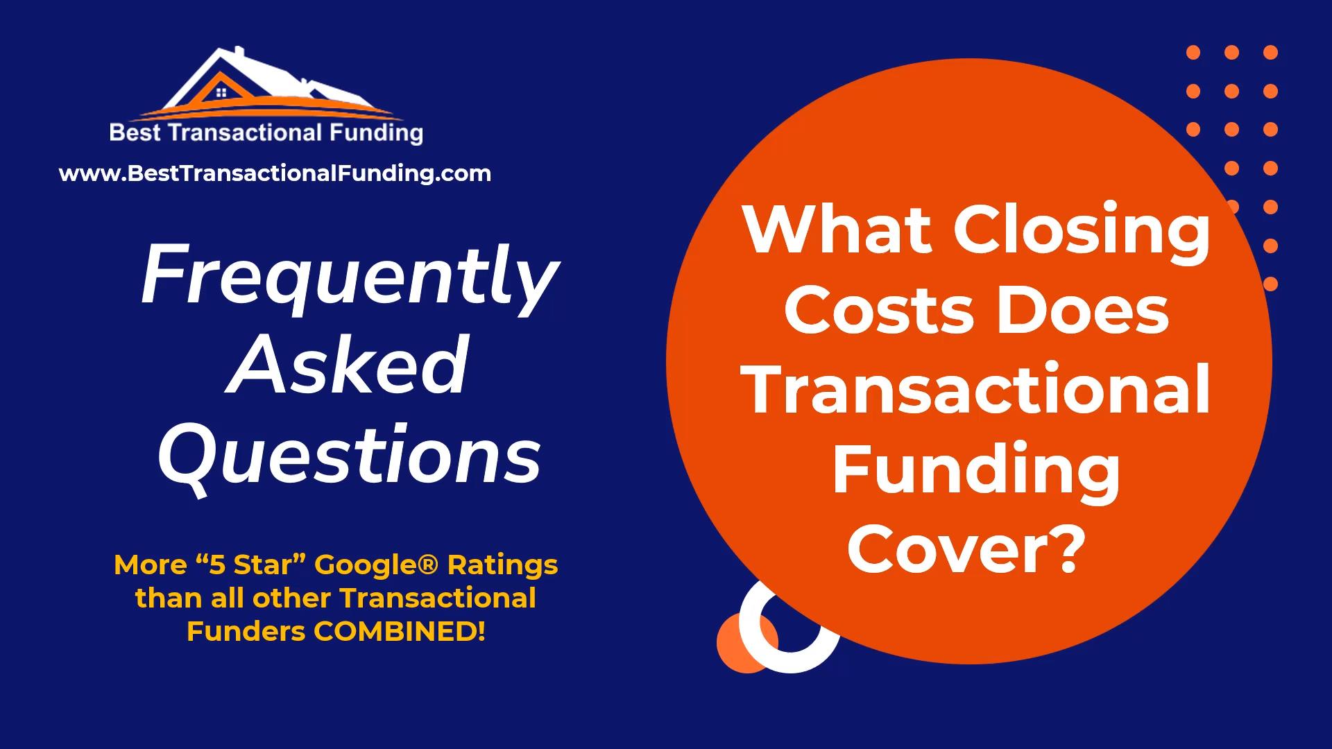 what transactional funding covers